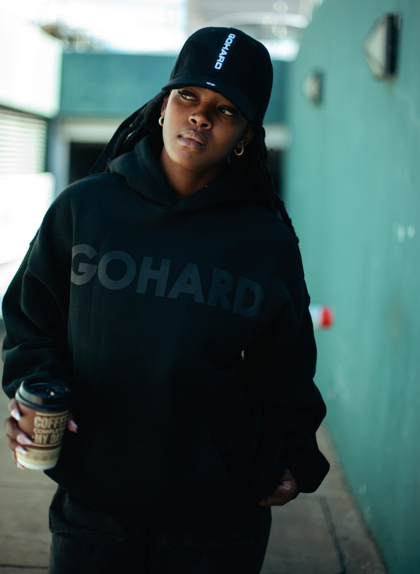 GOHARD Black Unisex Hoody