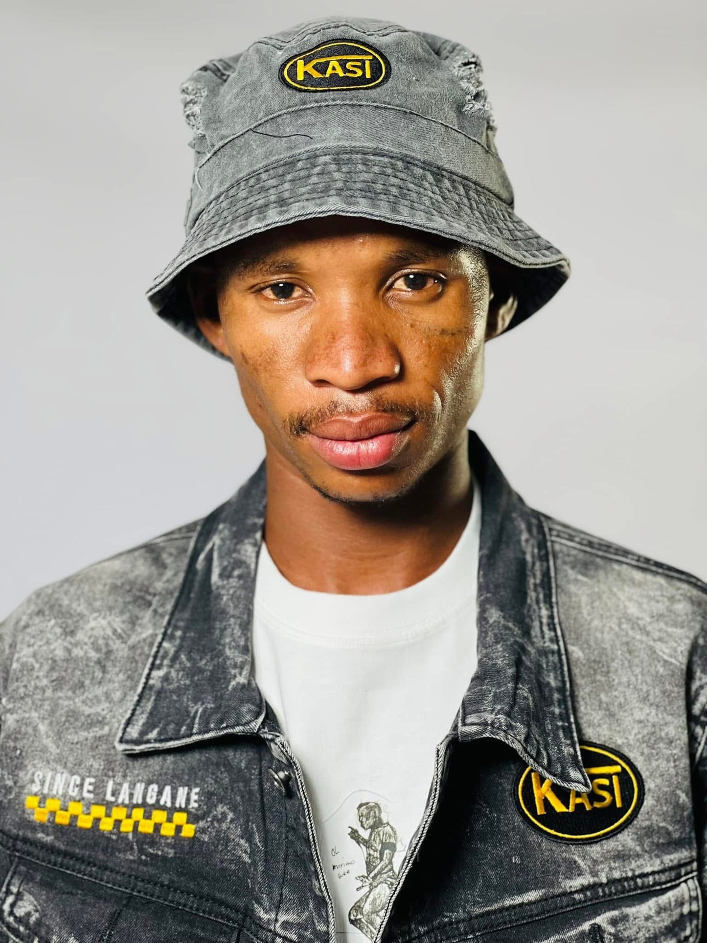 Denim Kasi Bucket Hat